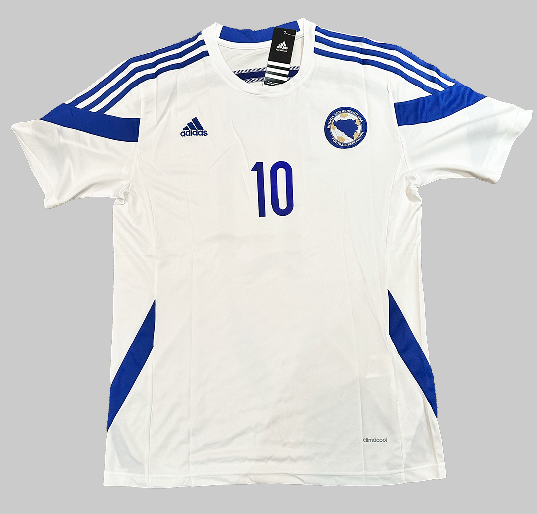 Bosnia and Herzegovina World Cup 2014 Adidas Away Football - MISIMOVIC Replica Jersey