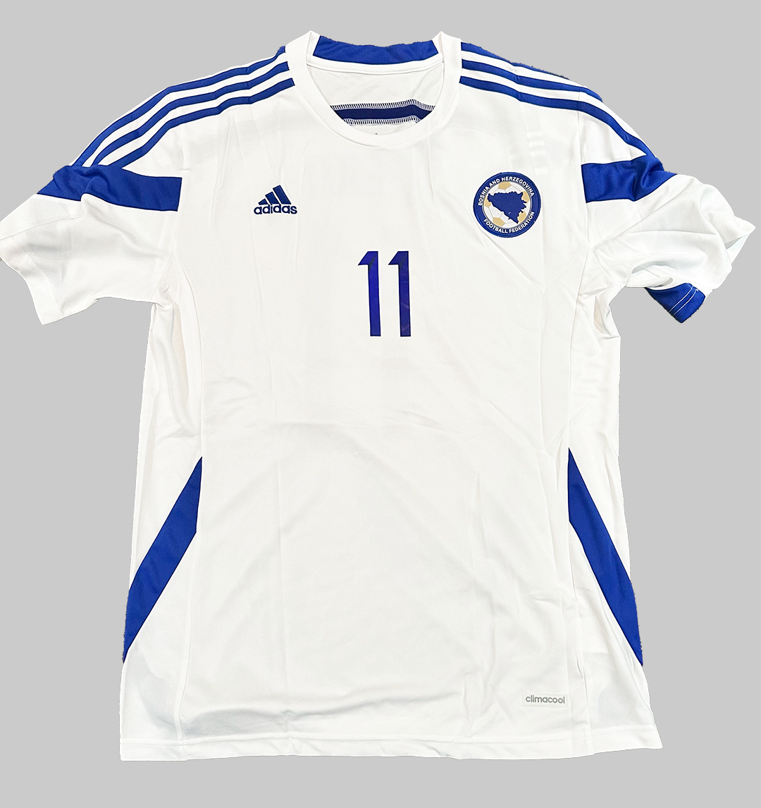 Bosnia and Herzegovina World Cup 2014 Adidas Away Football - DZEKO Replica Jersey