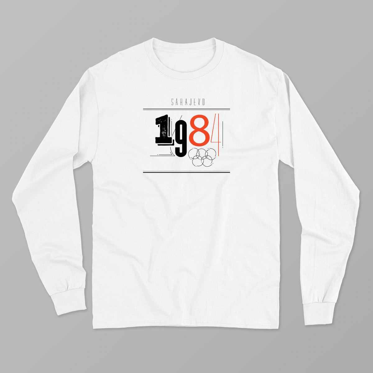 1984 Ed.1 - Ladies Long Sleeve Core Cotton Tee