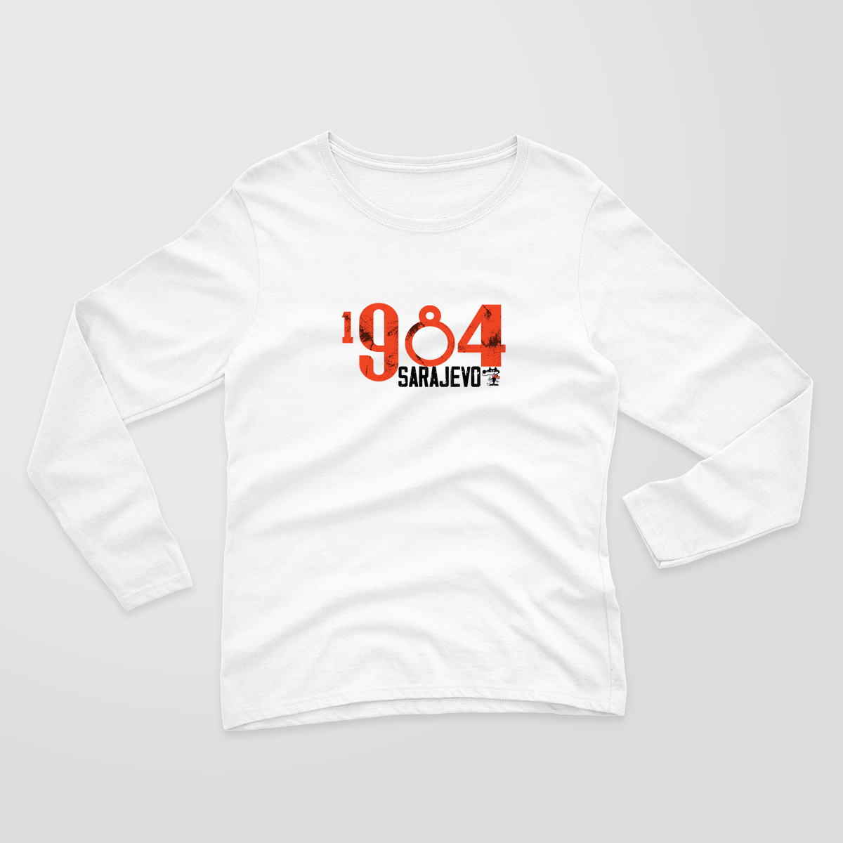 1984 Ed.3 - Ladies Long Sleeve Core Cotton Tee