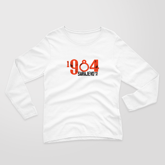 1984 Ed.3 - Ladies Long Sleeve Core Cotton Tee