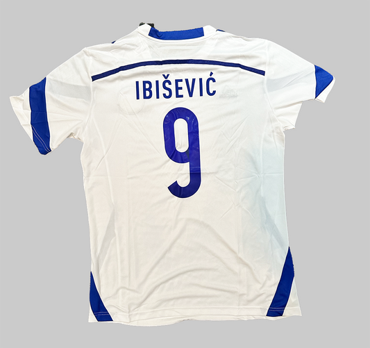 Bosnia and Herzegovina World Cup 2014 Adidas Away Football - IBISEVIC Replica Jersey