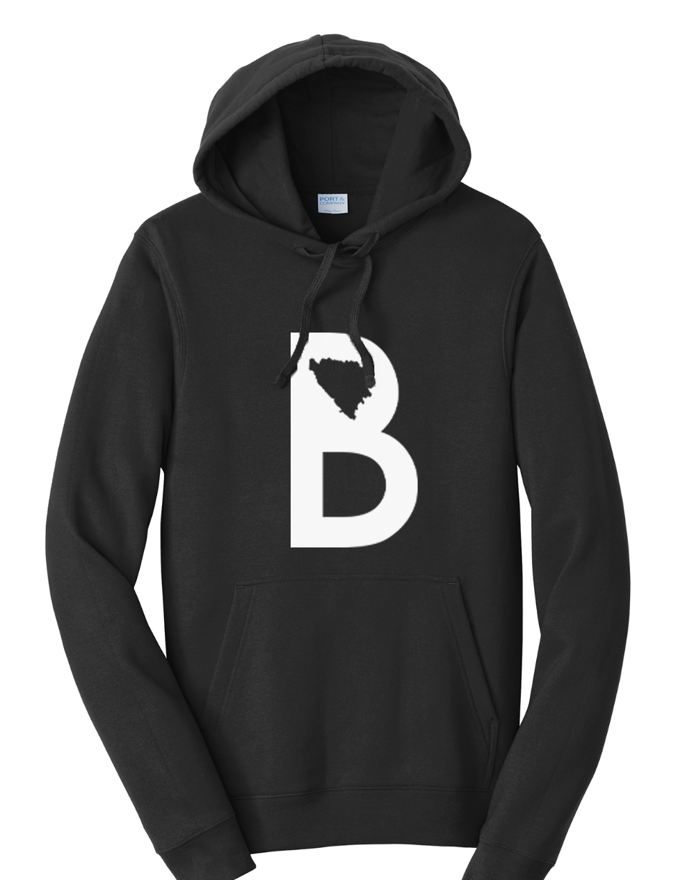 BiH Letter - Men's - Pullover Hooded Sweatshirt