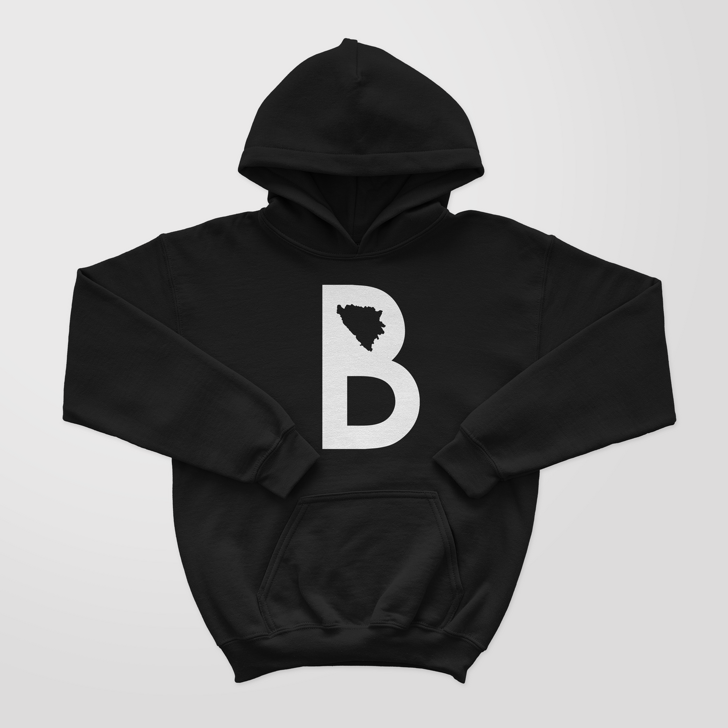 BiH Letter - YOUTH - Pullover Hooded Sweatshirt