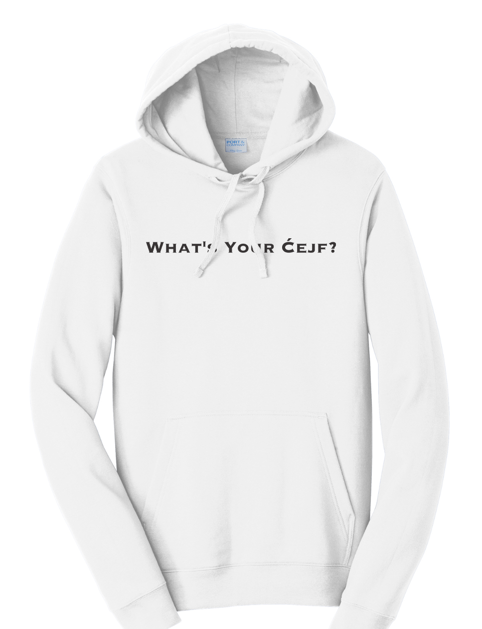 Men's - Pullover Hooded Sweatshirt