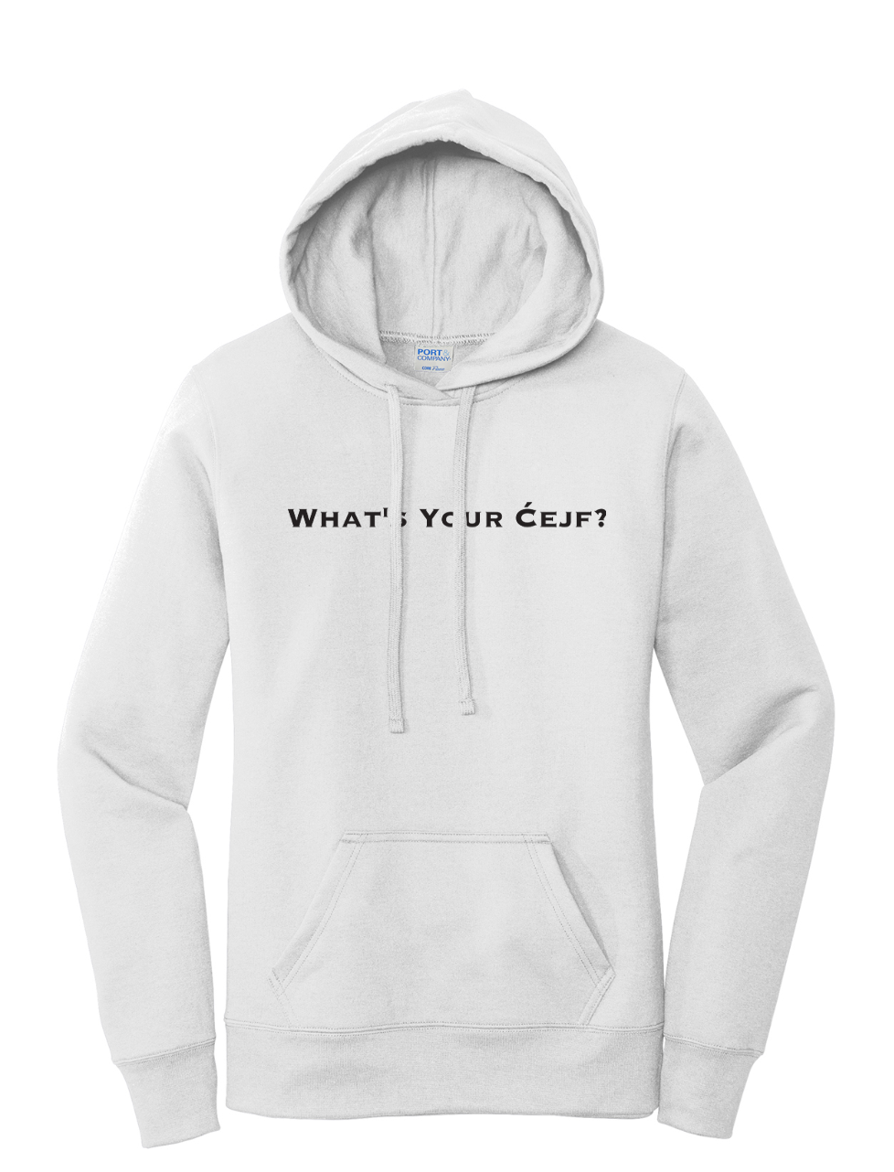 Ladies Pullover Hooded Sweatshirt