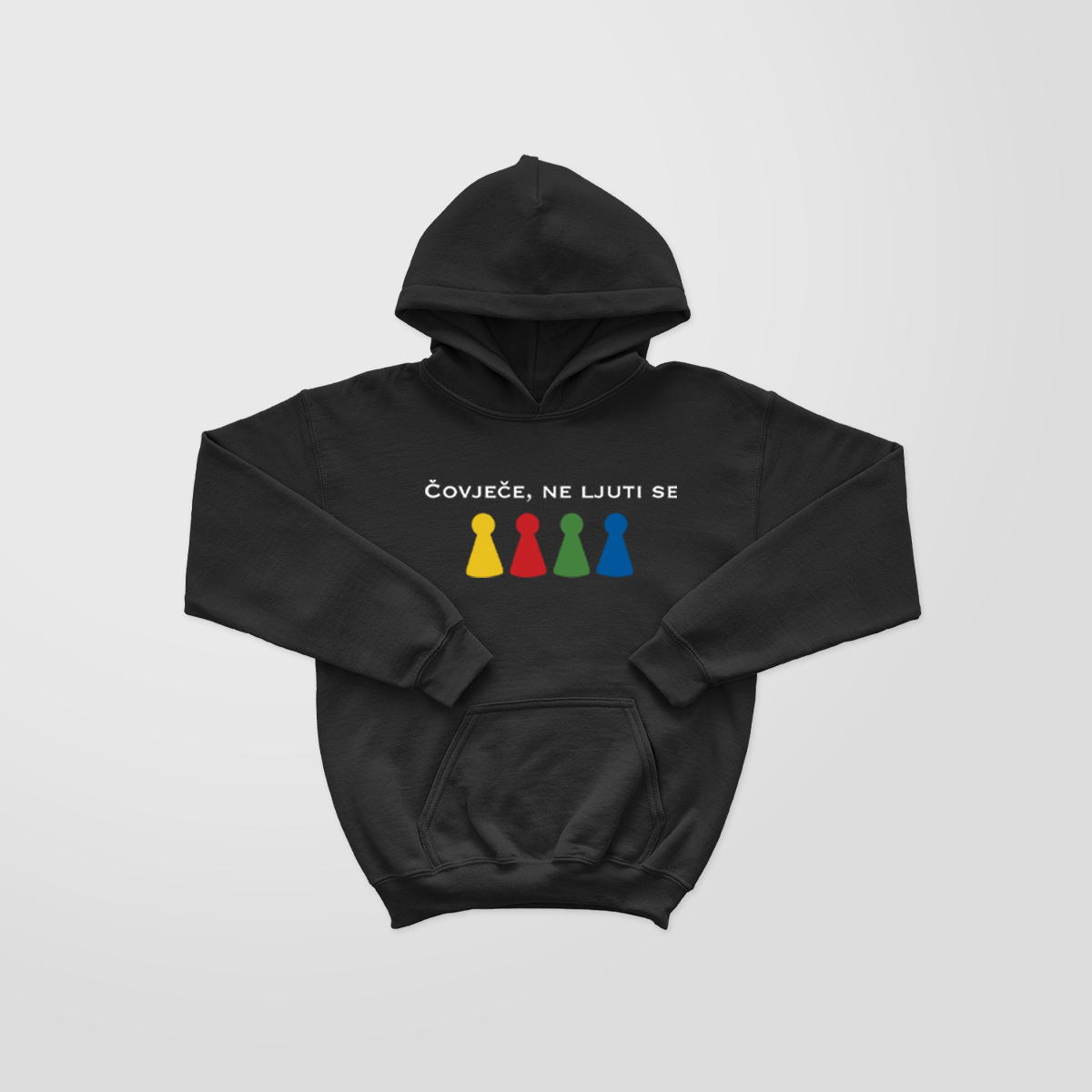 Čovječe - Toddler - Pullover Hooded Sweatshirt