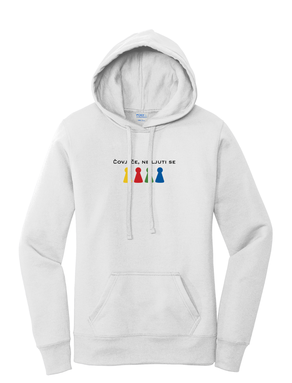 Čovječe - Women's - Pullover Hooded Sweatshirt