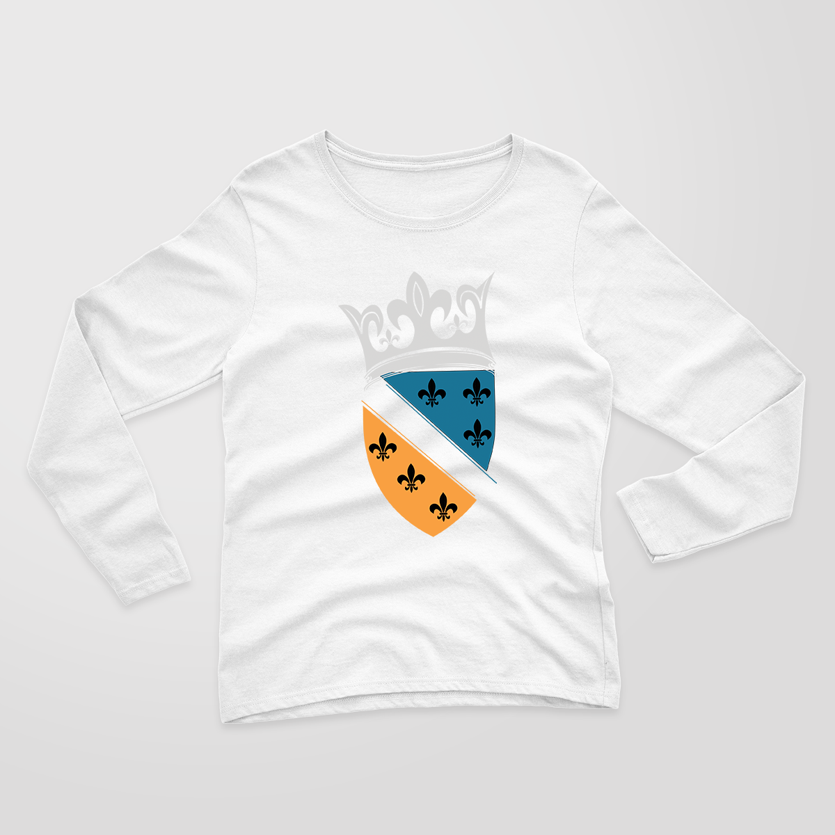 King Tvrtko - Ladies Long Sleeve Core Cotton Tee