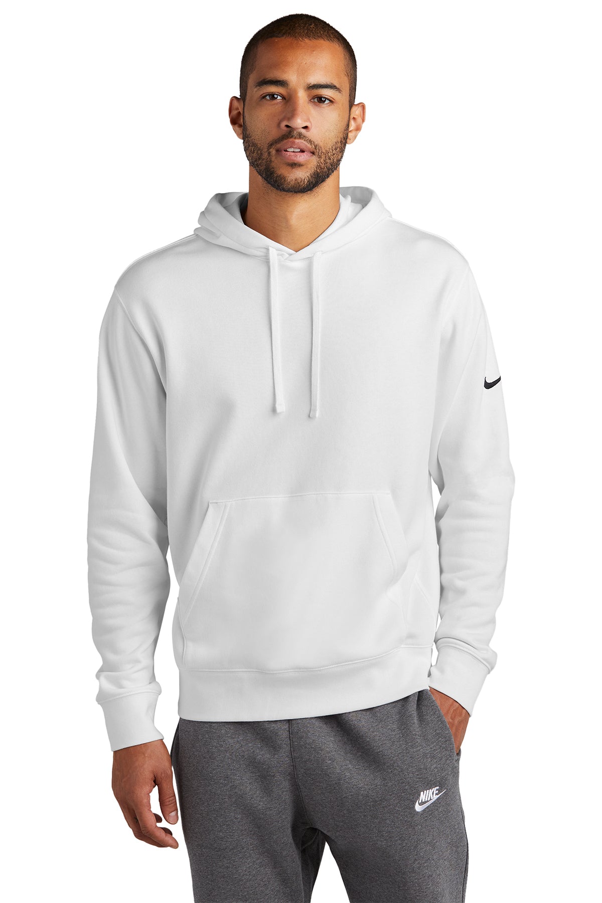 Country - Men's - Nike Sleeve Swoosh Pullover Hoodie