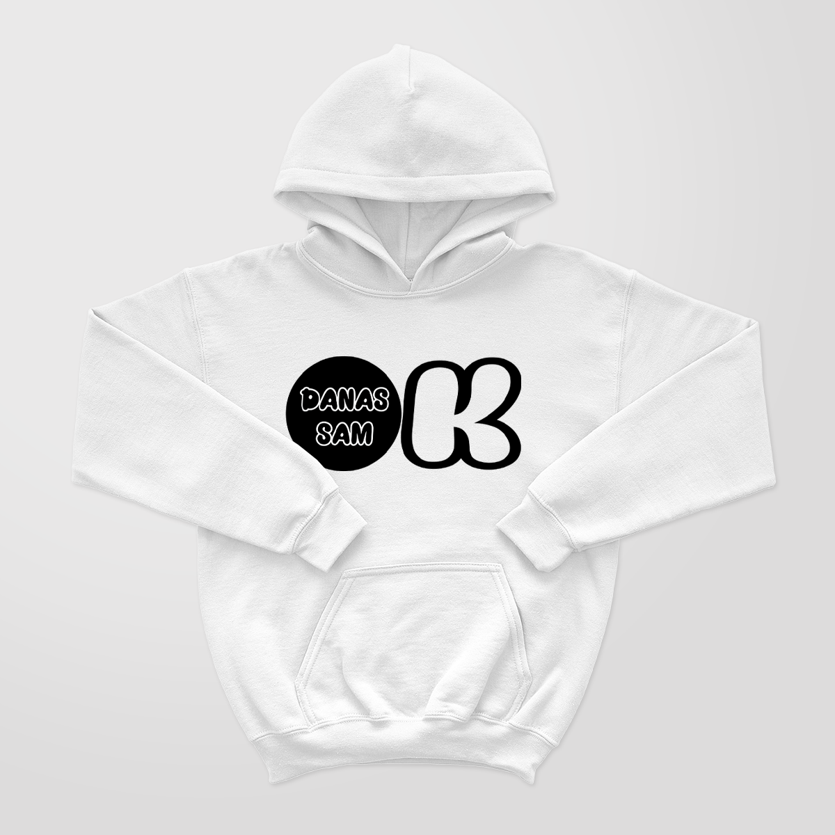 Danas Sam OK - YOUTH - Pullover Hooded Sweatshirt