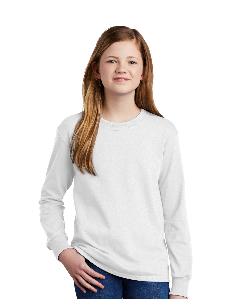 BiH Letter - Youth - Long Sleeve Cotton Tee