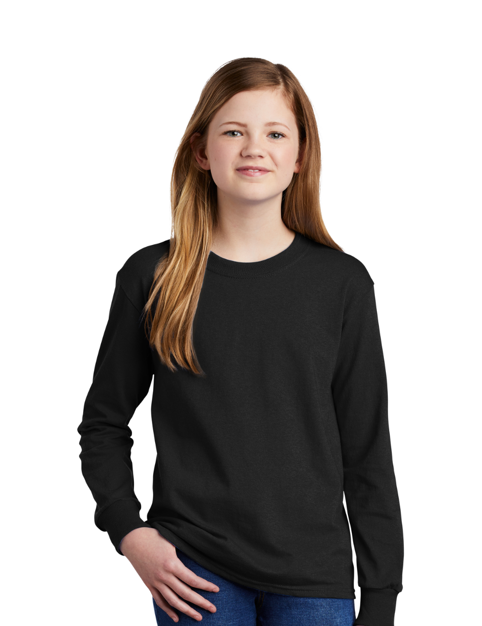 Srebrenica Flower - Youth - Long Sleeve Core Cotton Tee