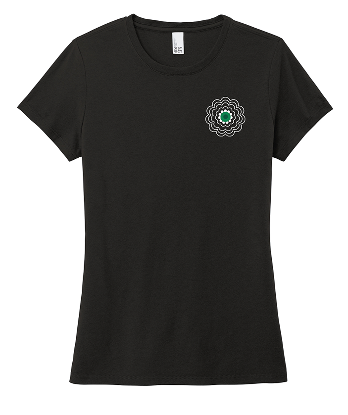 Srebrenica Flower - Ladies Core Cotton Tee