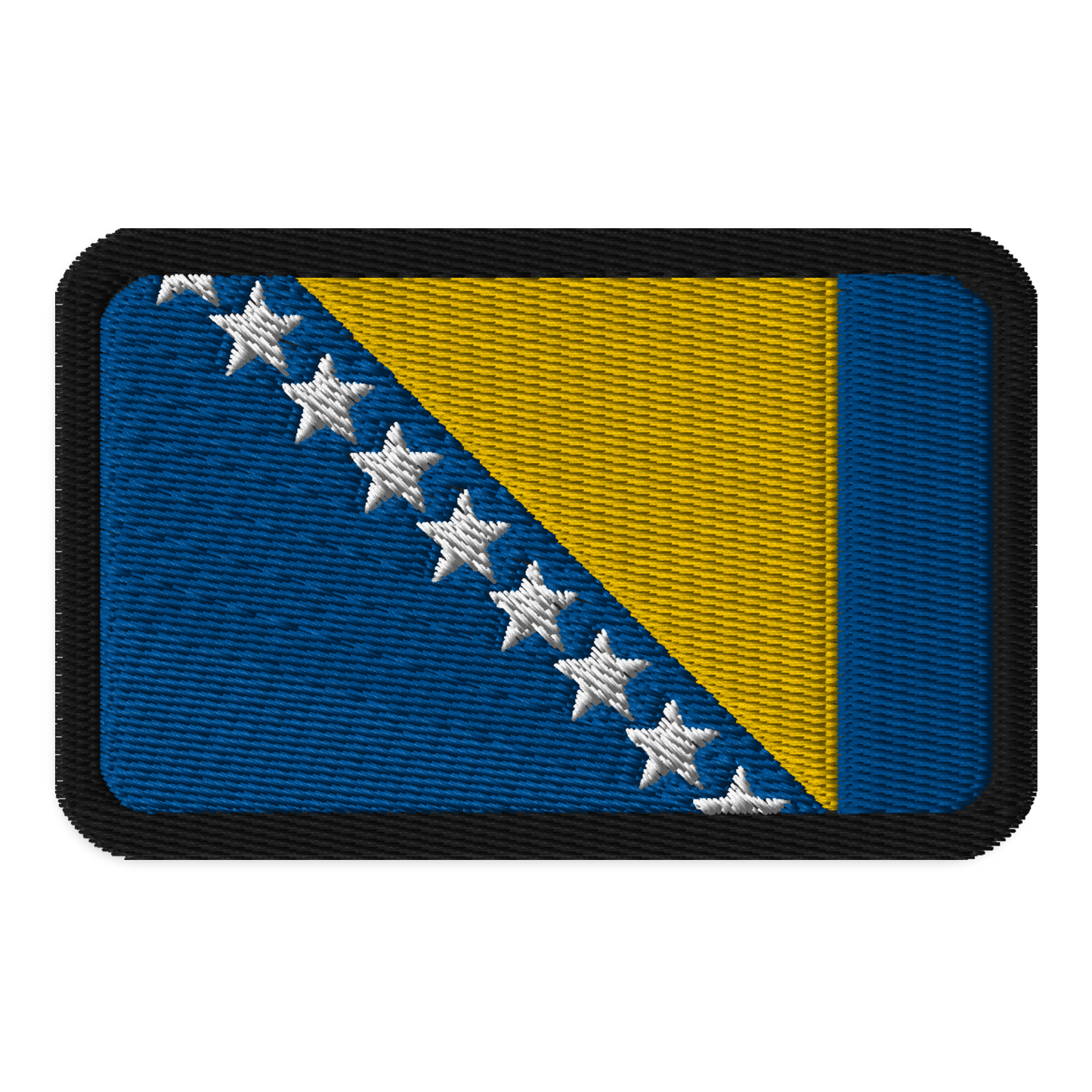 New BiH Flag Embroidered patch