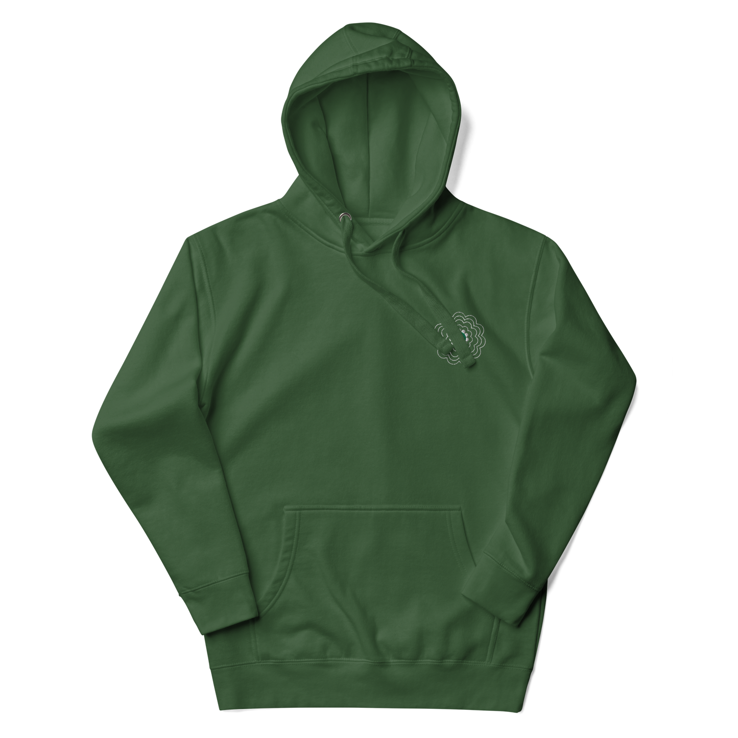 Srebrenica Flower - Embroidered - Unisex Hoodie